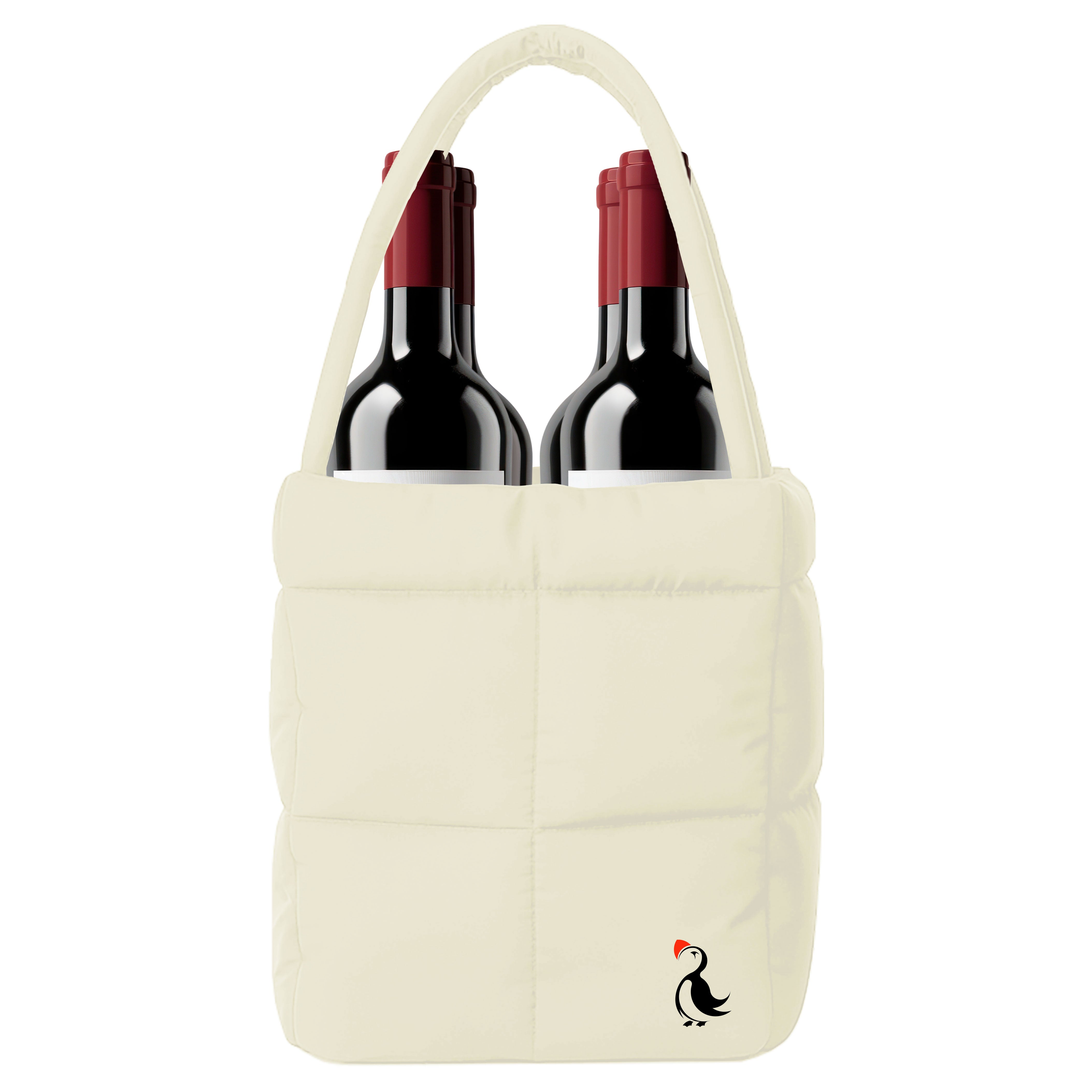 Quad Puft Wine Tote