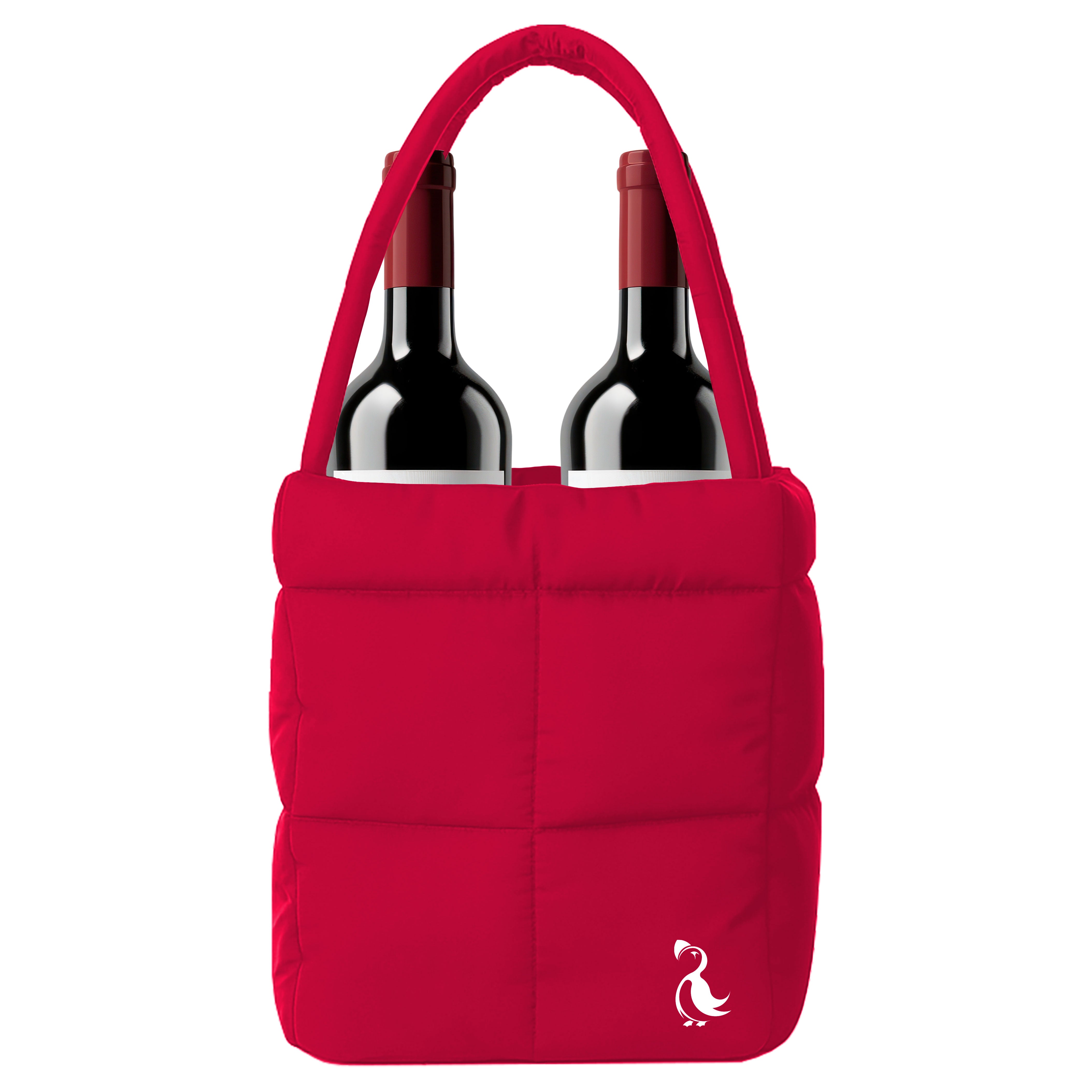 Double Puft Wine Tote