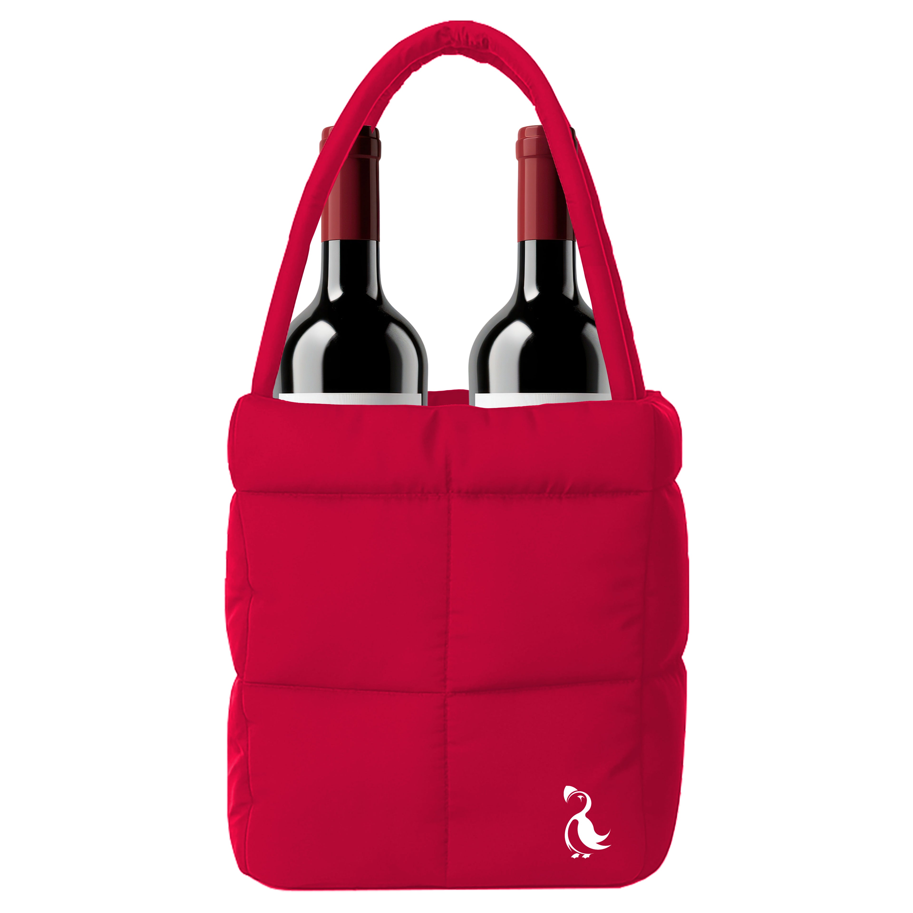 Double Puft Wine Tote