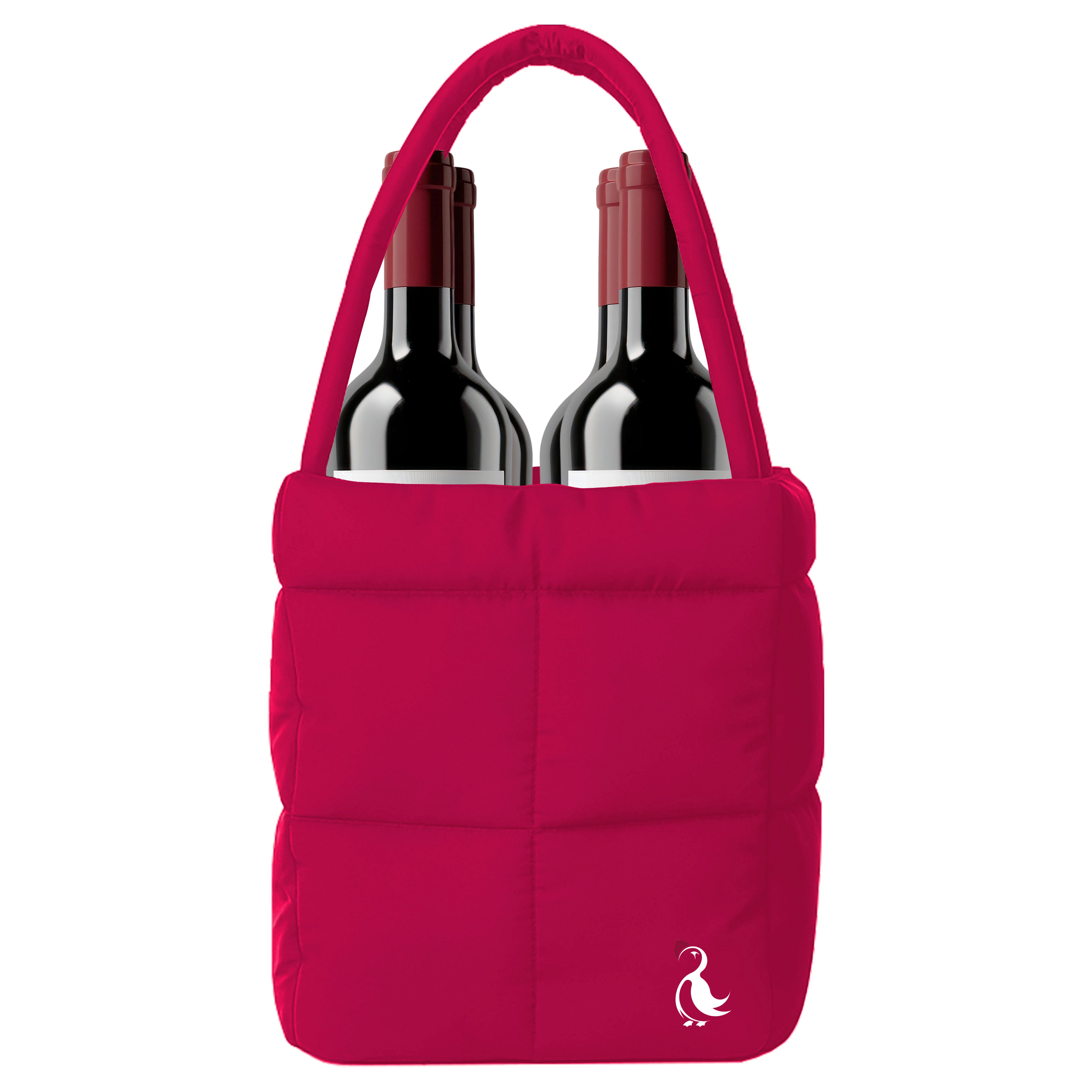 Quad Puft Wine Tote