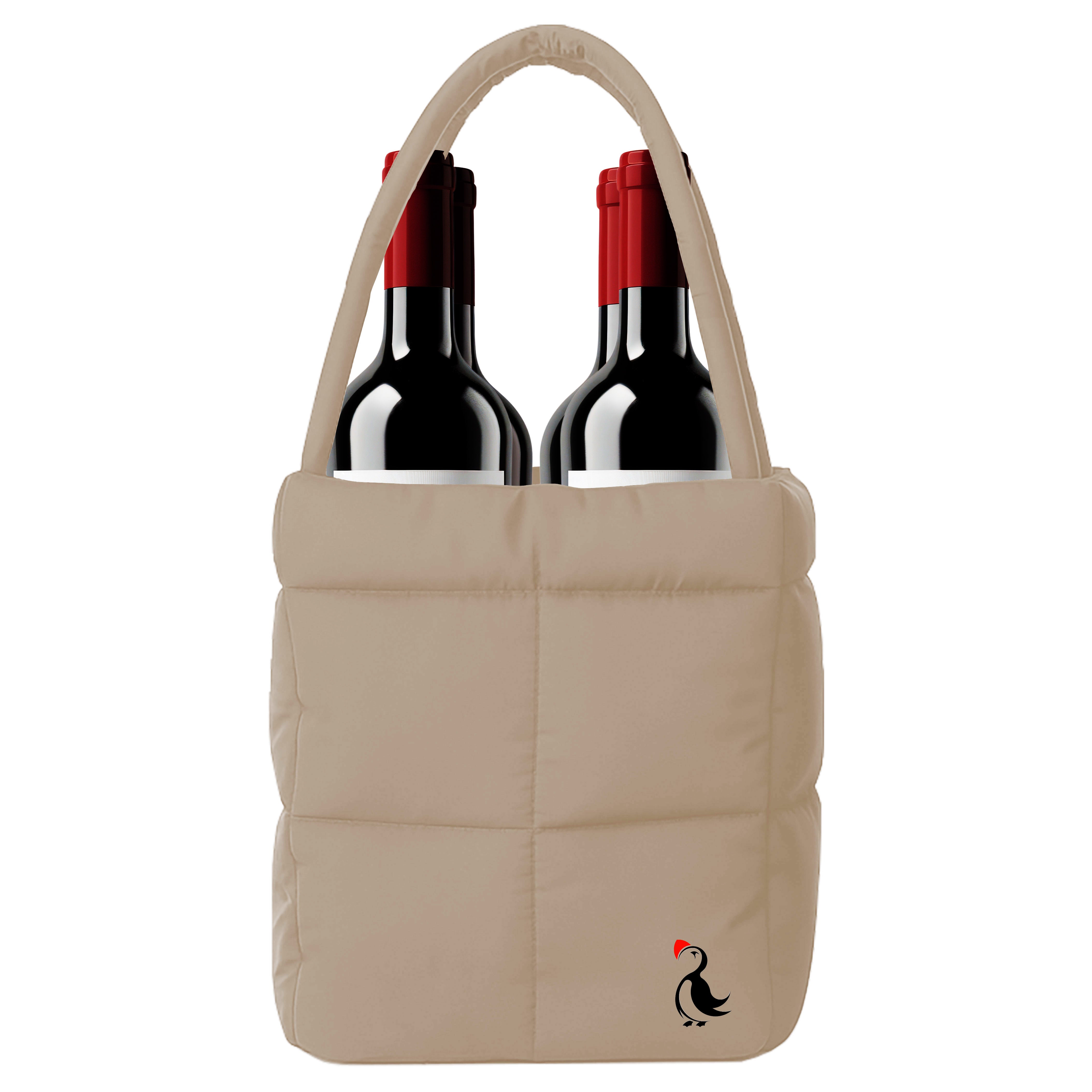 Quad Puft Wine Tote