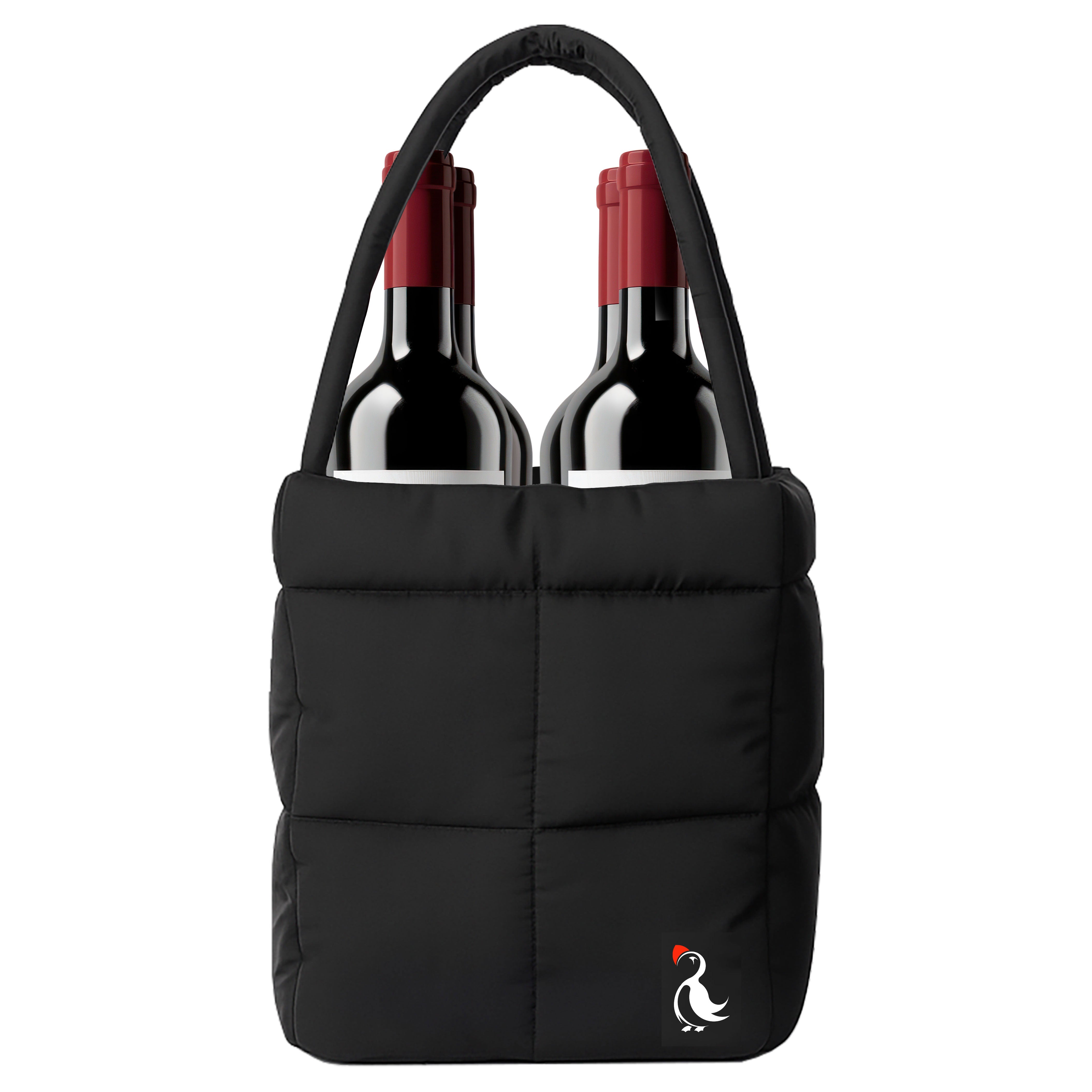 Quad Puft Wine Tote