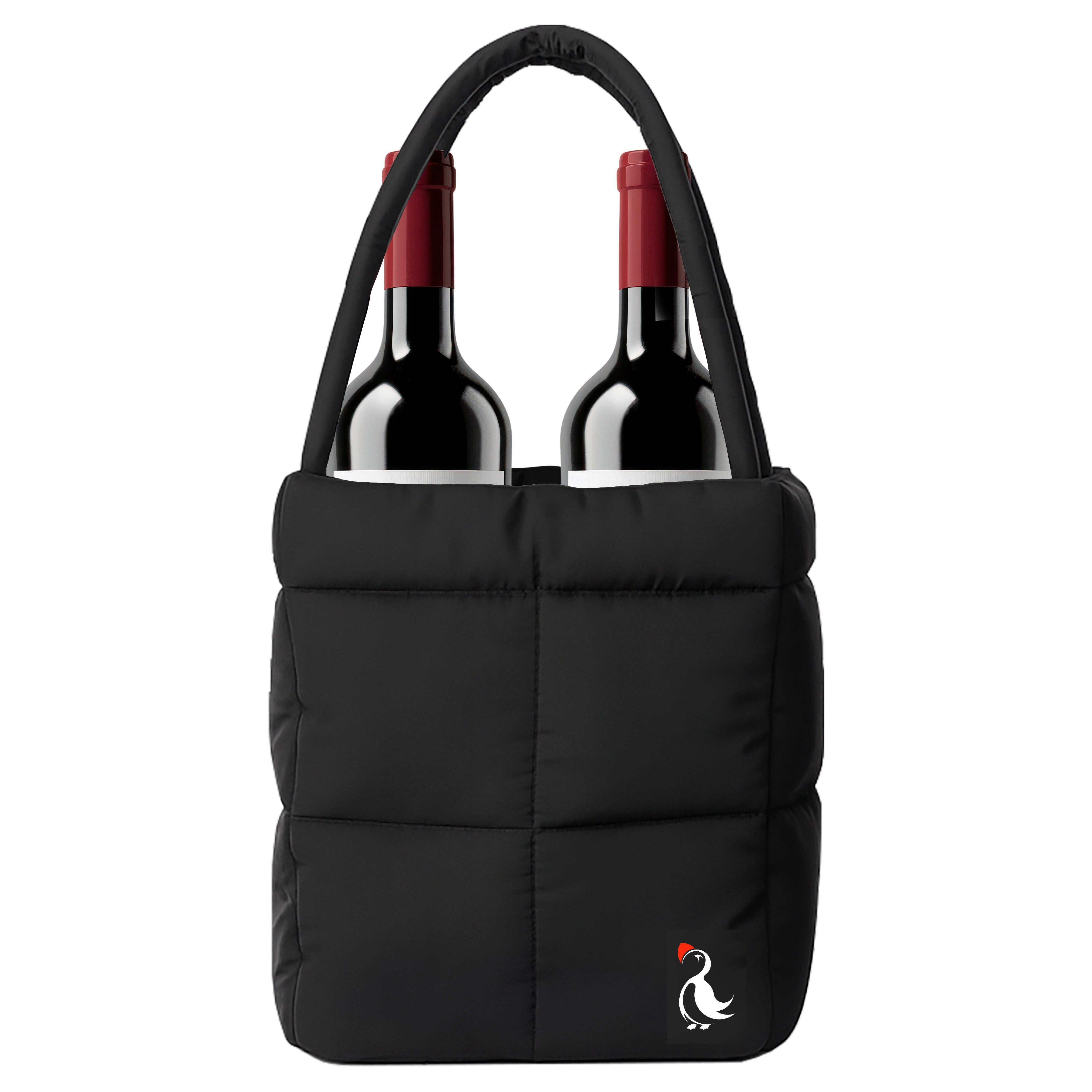 Double Puft Wine Tote