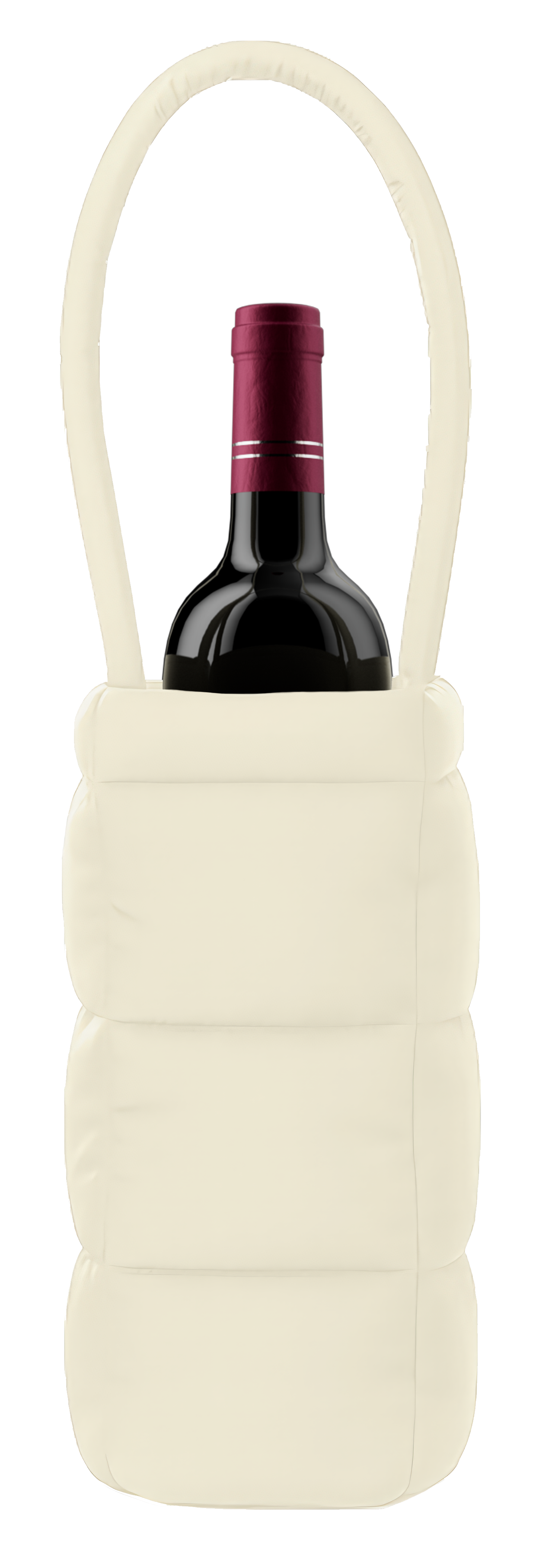 Single Puft Wine Tote
