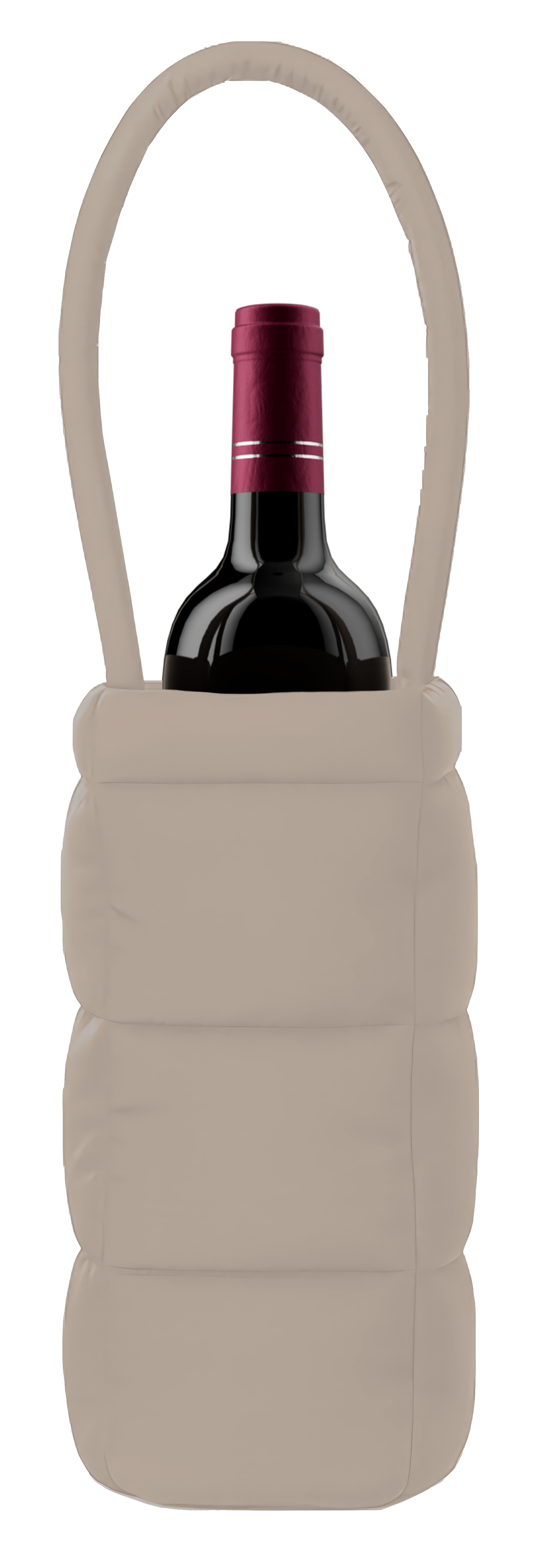 Single Puft Wine Tote